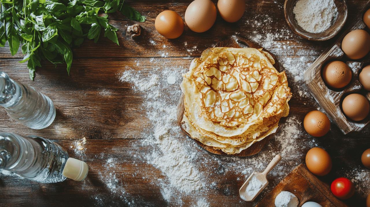 Les crepes a l’eau a la bretonne : tradition et authenticite