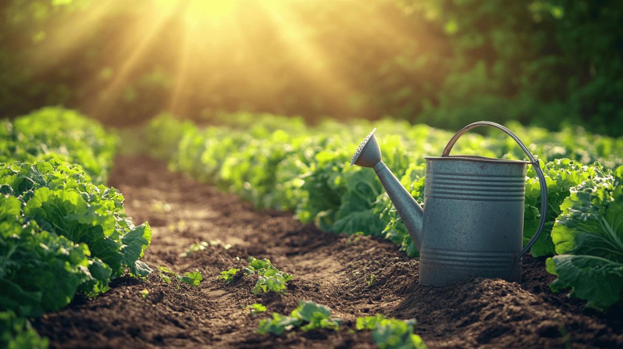 Systeme d’irrigation econome : la cle pour des salades durables